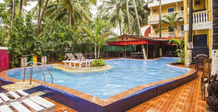 Castle House Calangute Hotell Eksteriør bilde